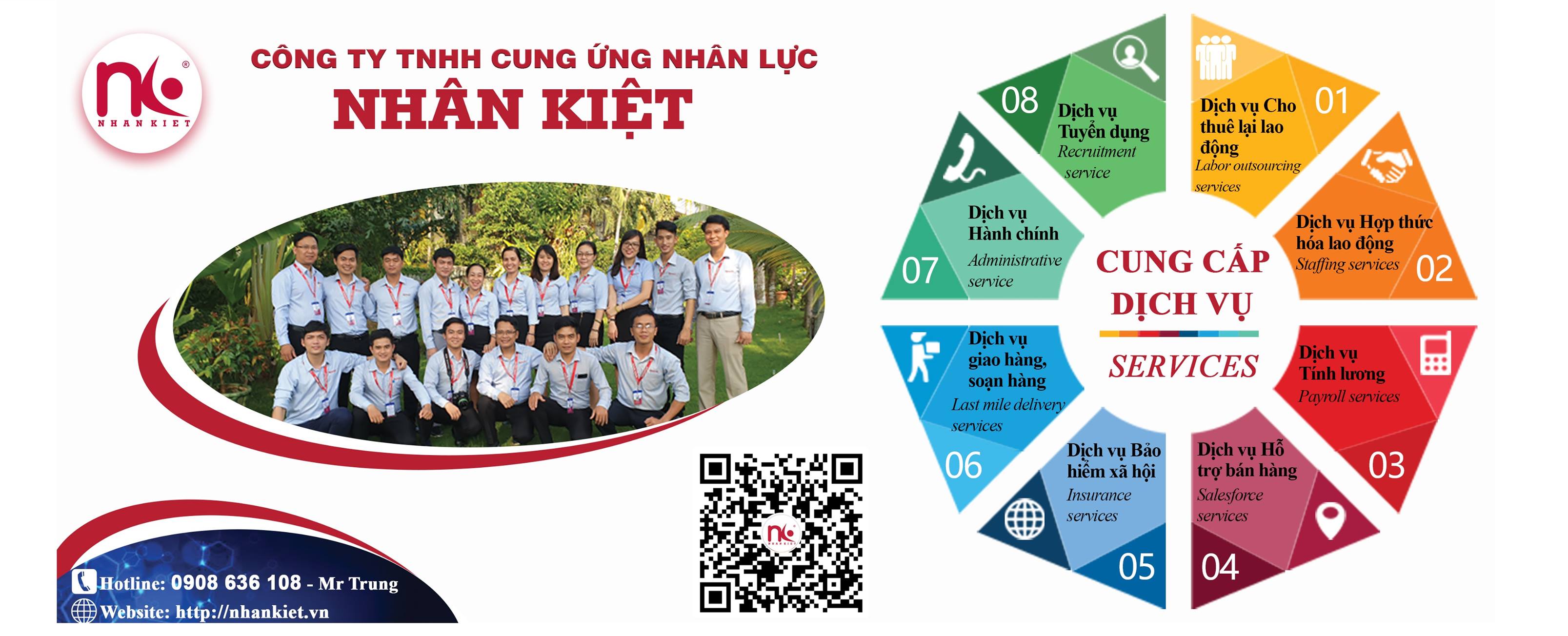 CÔNG TY TNHH NHÂN KIỆT CẦN TUYỂN GẤP CÁC VỊ TRÍ