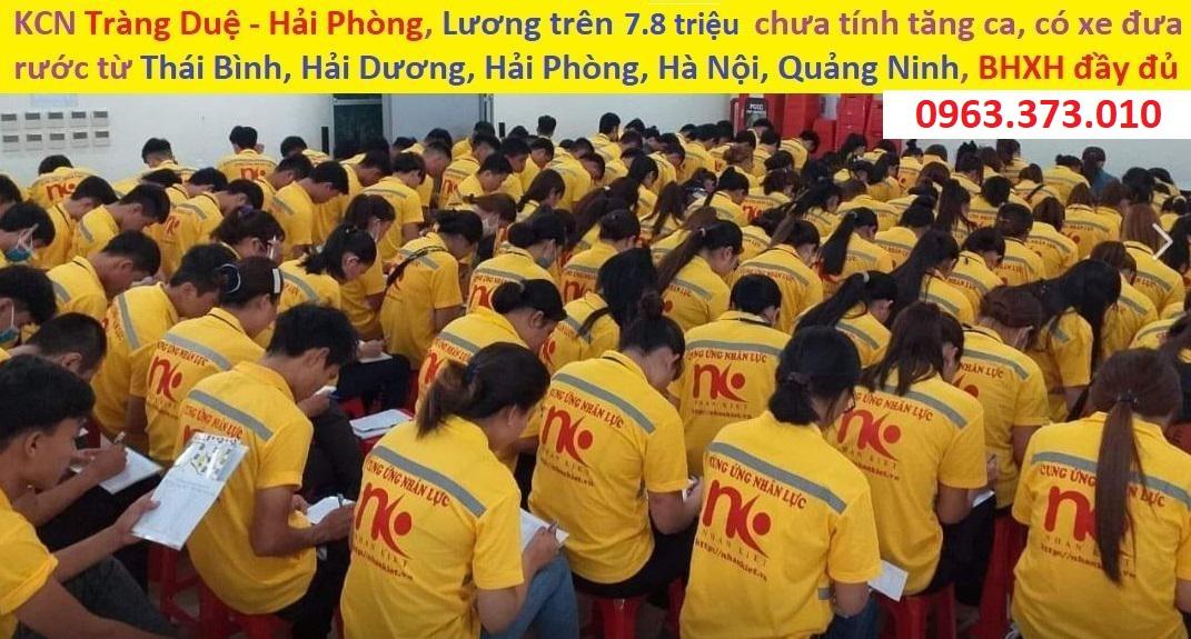 Tuyển dụng lao động phổ thông.
